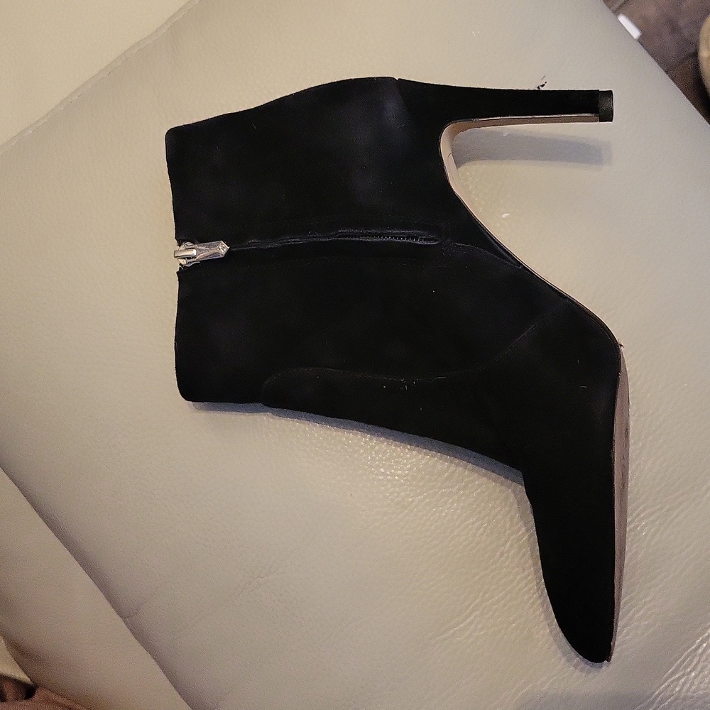 Sam Elderman Black Suede Boots - image 3
